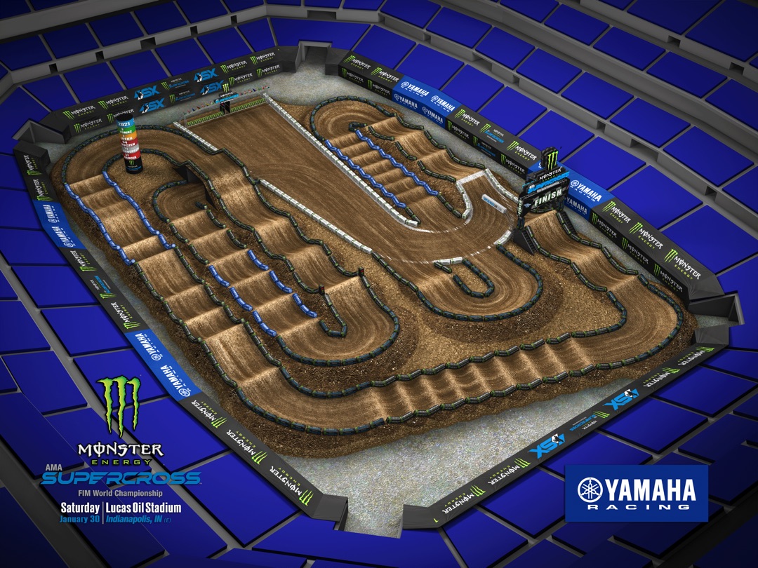 Zdjęcia indy 1 track map AMA Supercross listy startowe i